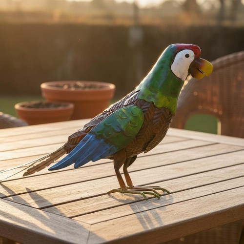 Parrot statue artistic design - statue,