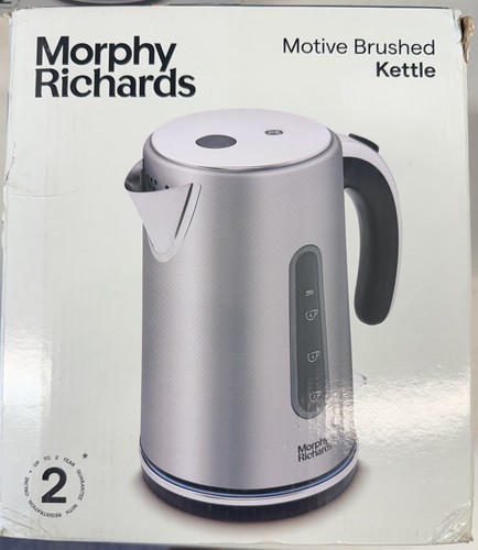 Morphy richards brushed steel - brushed,