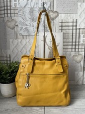 Robert Pietri Yellow Shoulder Bag Real Leather