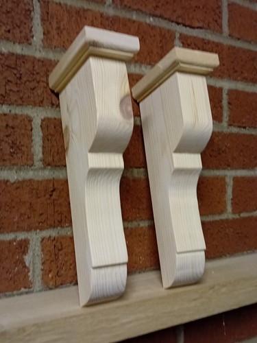 Pine wood corbels decorative - decorative, x