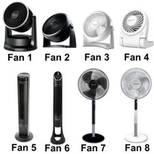 Honeywell Portable Fans Tower Desk Pedestal Mountable Oscillating Multi Speed