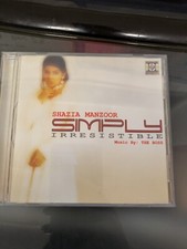 Shazia Manzoor Simply Irresistible Indian 6 Hindi Bollywood Blockbuster Music CD