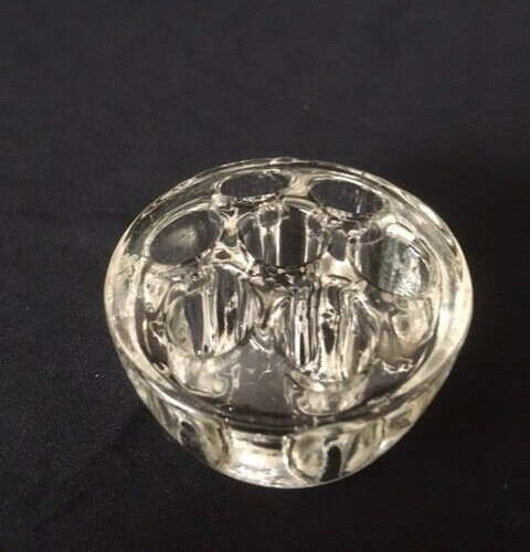 Vtg 1950s glass flower - vtg,