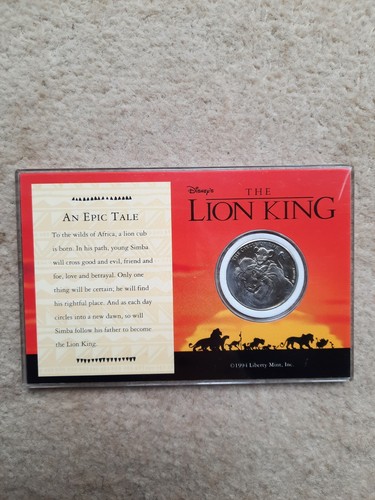 Disney the lion king coin - the,