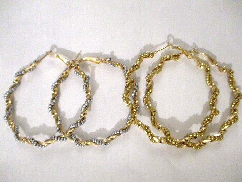 Lots choose big pearl hoop - lots,