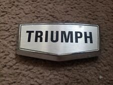 Triumph front badge, new old stock, imperfect