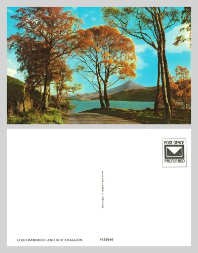 Postcard loch rannoch and - loch,