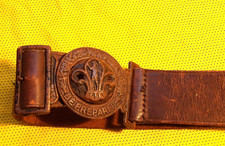 BOY SCOUTS   BELT  & BUCKLE