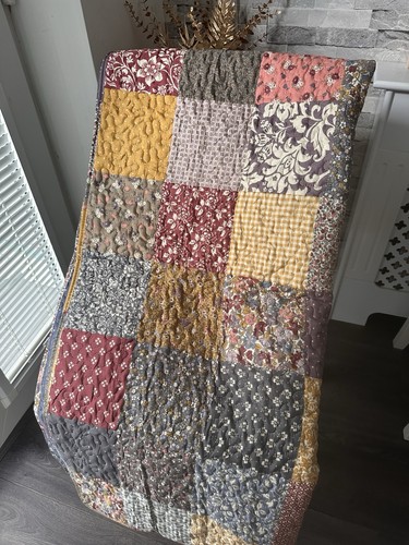 Quilted blanket featuring - quilted,