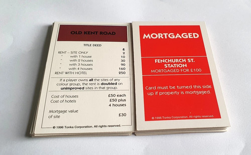 Full set monopoly - 28,