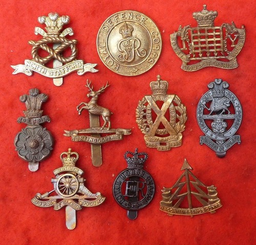 British army cap badges - 10, job