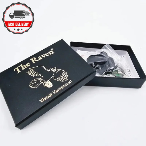 Raven coin vanish magic - coin,