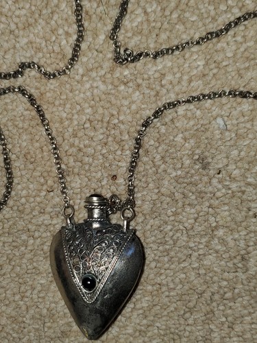 Vintage heart perfume - perfume, bottle
