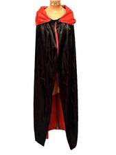 BLACK Red Reversible Cape