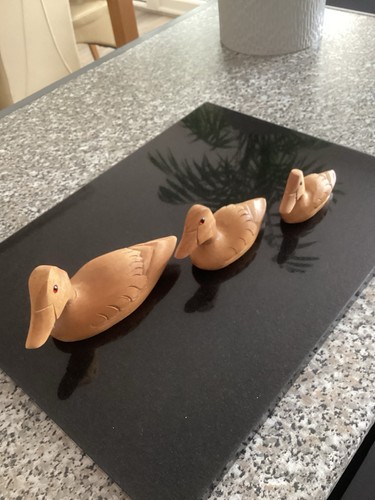 Wooden vintage carved set - wooden,