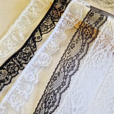 Flat Floral Lace Trim Edging