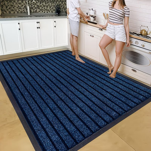 Rubber backed door mat non - mat,