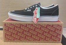 BNWT & box Vans Comfycush ERA Classic UK 10.5 US11.5 Black / White Skate Shoe