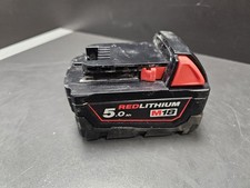Milwaukee Battery M18B5 M18 5.0Ah Red Li-ion Genuine