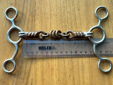 4 3/4" Tom Thumb gag sweet iron copper roller bit with copper