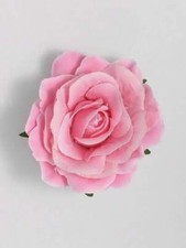 Flower Hair Rose Clip Hairpin Brooch Safety Pin for Wedding Valentine's Day