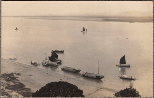 1930s yellow river - river, photo