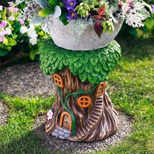 Ceramic Stool Plant Stand