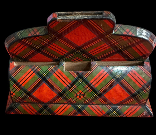 Antique scottish tartanware - scottish,