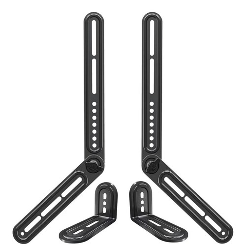 Adjustable black speaker mount - black,