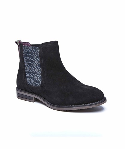 Black ladies ankle boots - ladies,