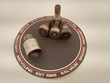 Audi Tt 2009 Mk2 Set Of Locking Wheel Nuts + Key