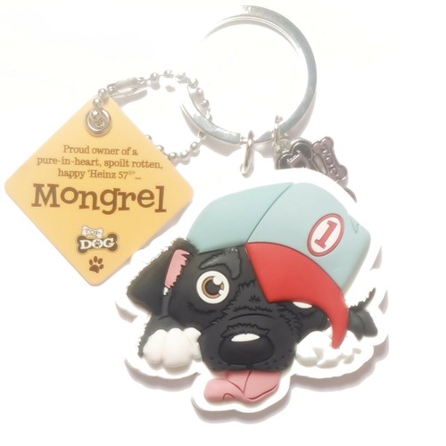 Wags whiskers dog key - &, ring