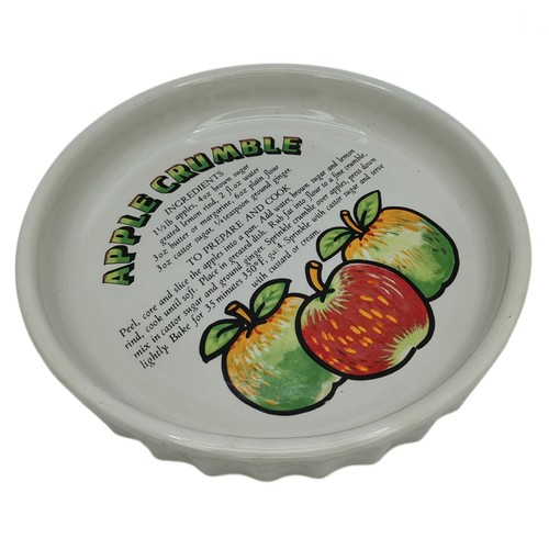 Vintage stoneware round - -,