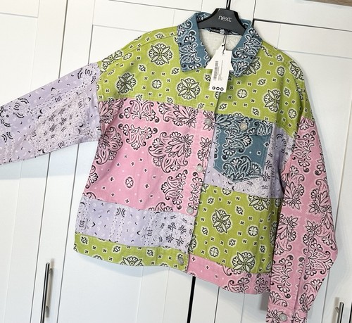 Oversized patchwork bandana - oversized,