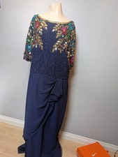 Navy Virgos Lounge Dress Size