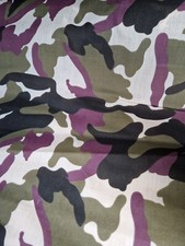 Camouflage Polycotton Fabric