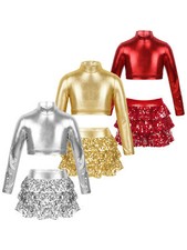 UK Kids Girls Dance Outfits
