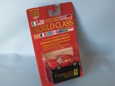 Matchbox World Class Ferrari 308 GTB Red Italian Sports Car Toy 75mm b