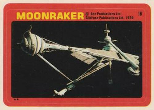 Moonraker james bond - bond, sticker
