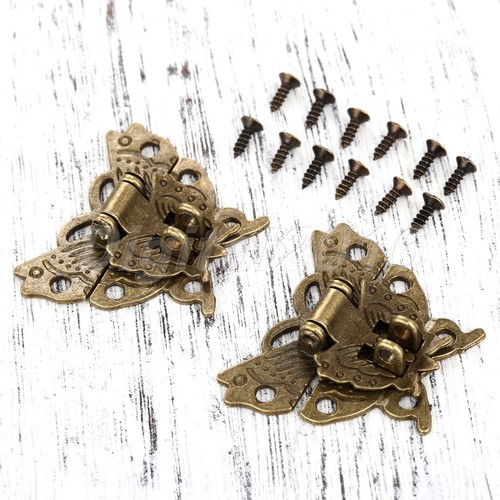 Butterfly jewelry box - butterfly, clasp