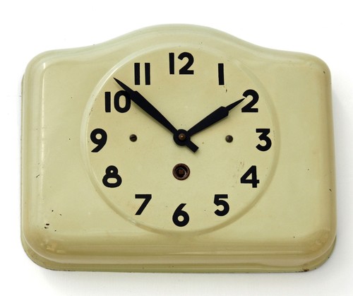 Vintage 27cm french wall - vintage, clock