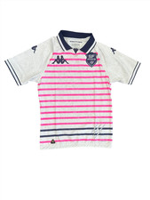 Stade Francais Rugby Shirt (Size 3XL) Men's Kappa Pink 3rd Jersey - New