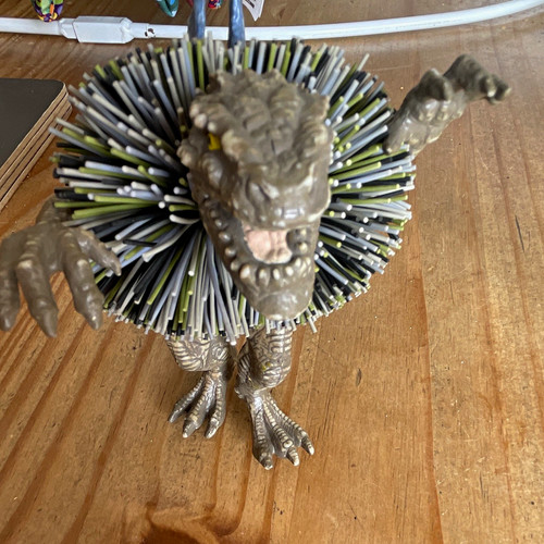 Godzilla koosh ball action - godzilla,