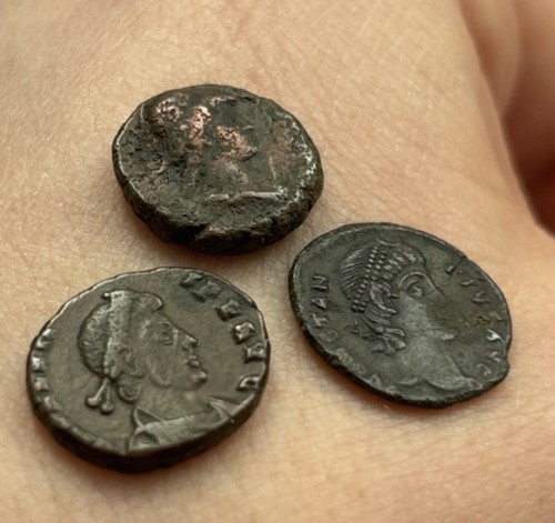 Lot ancient roman bronze - of, 3