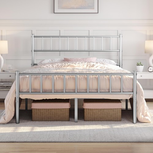 4ft6 double solid metal - 4ft6,
