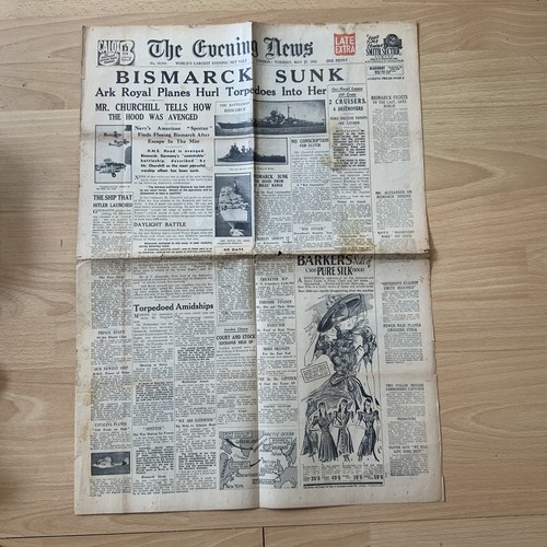 The evening news may - the,