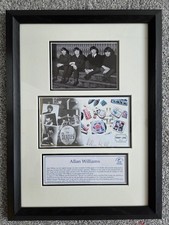 Allan Williams Beatles authentic signed autograph signature Penny Lane stamps