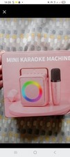 Mini karaoke machine - mini, machine,