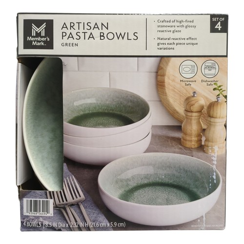 Member mark 4pc stoneware - mark,
