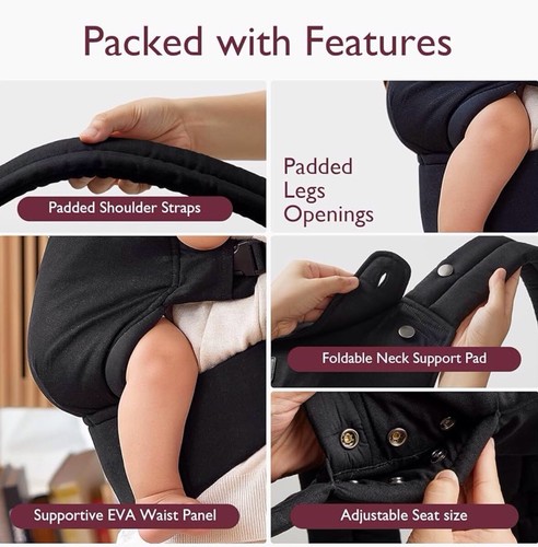 Momcozy baby ergonomic carrier - ergonomic,